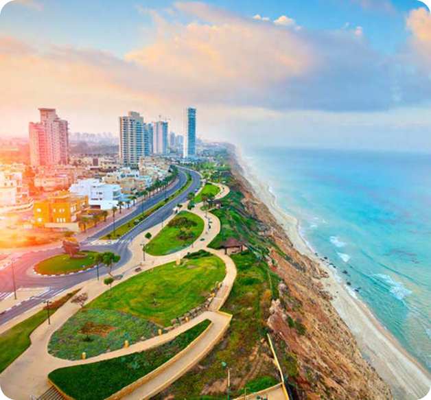 חוף הים של נתניה ורצועת החוף הצפונית